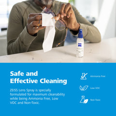 ZEISS uso sobre objetivo de cámara para protección de recubrimientos