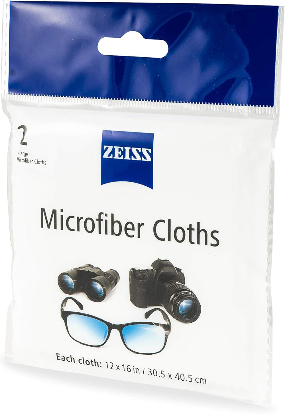 ZEISS paño desplegado comparado con mano para escala y cobertura