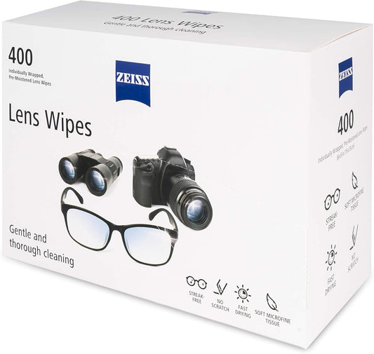 ZEISS textura de toallita ultra-suave, detalle que protege recubrimientos