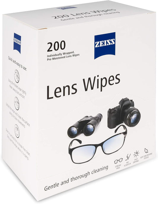 ZEISS sobre individual sellado listo para llevar y usar