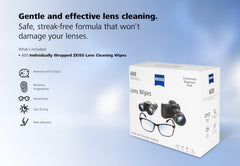 ZEISS uso en gafas de sol mostrando acabado sin rayas