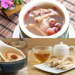 Zen Ginseng comparación de tamaño en mano que facilita dosificación