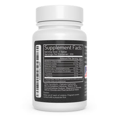 Zen Haus etiqueta nutricional enfocada en selenio y dosis de yodo para información clara