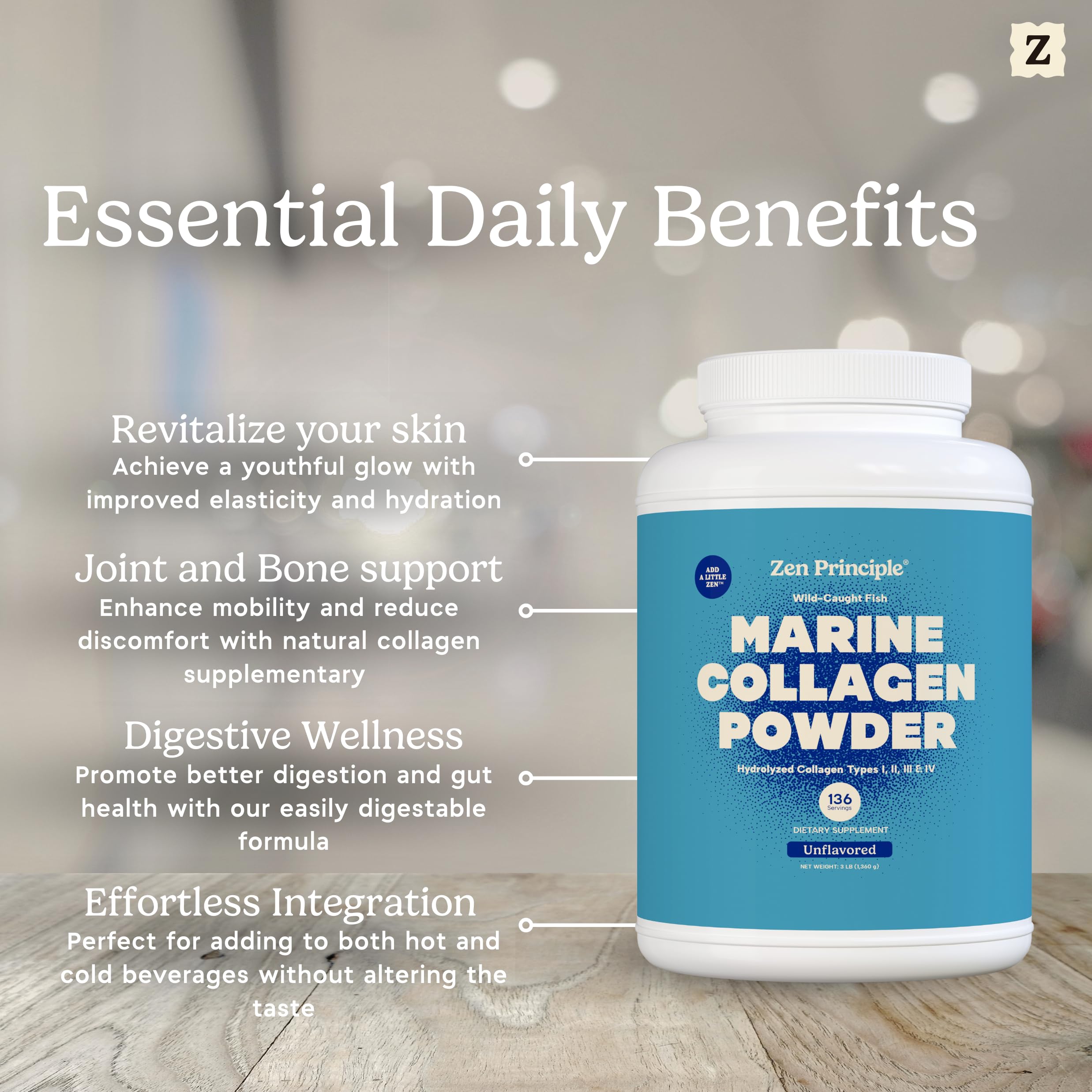 Zen Principle producto en cocina casera, incorpora proteína sin cambiar sabor