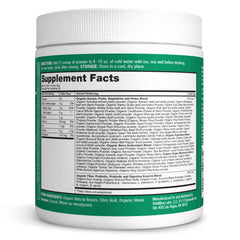 Zena Nutrition etiqueta USDA Organic certificada para confianza en ingredientes