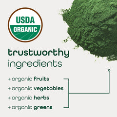 Zena Nutrition primer plano de spirulina y chlorella, aporte nutricional vegetal