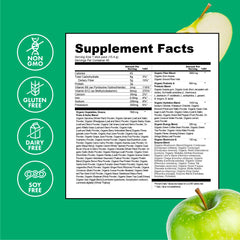 Zena Nutrition sobre en mano para comparar tamaño y comodidad portátil