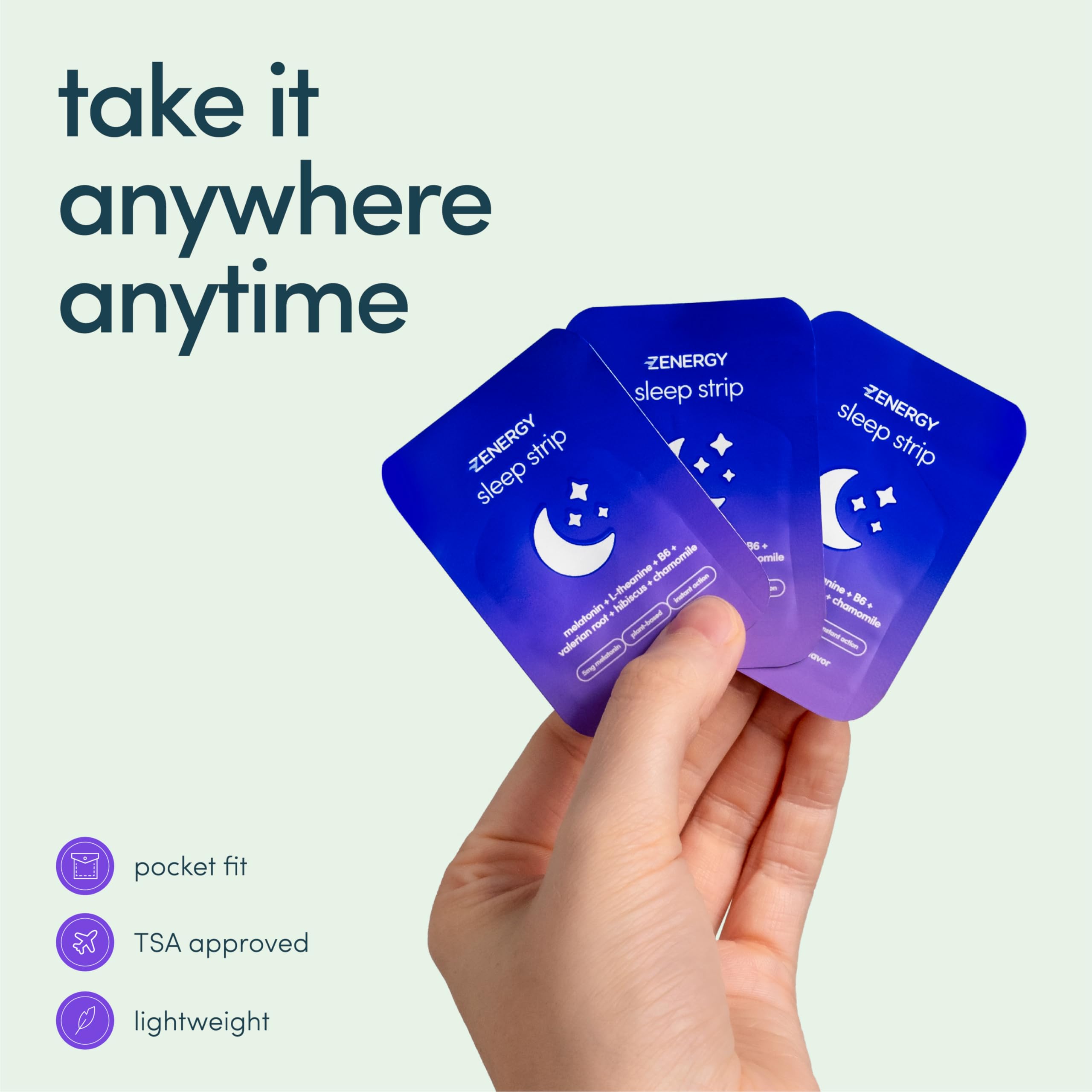 ZENERGY lata junto a monedas para comparar tamaño y facilidad de llevar