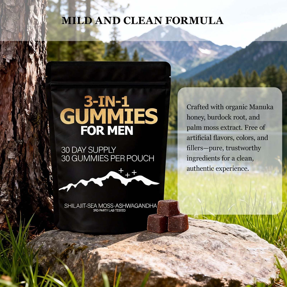 Zenith Gummies gominolas junto a regla para escala de tamaño