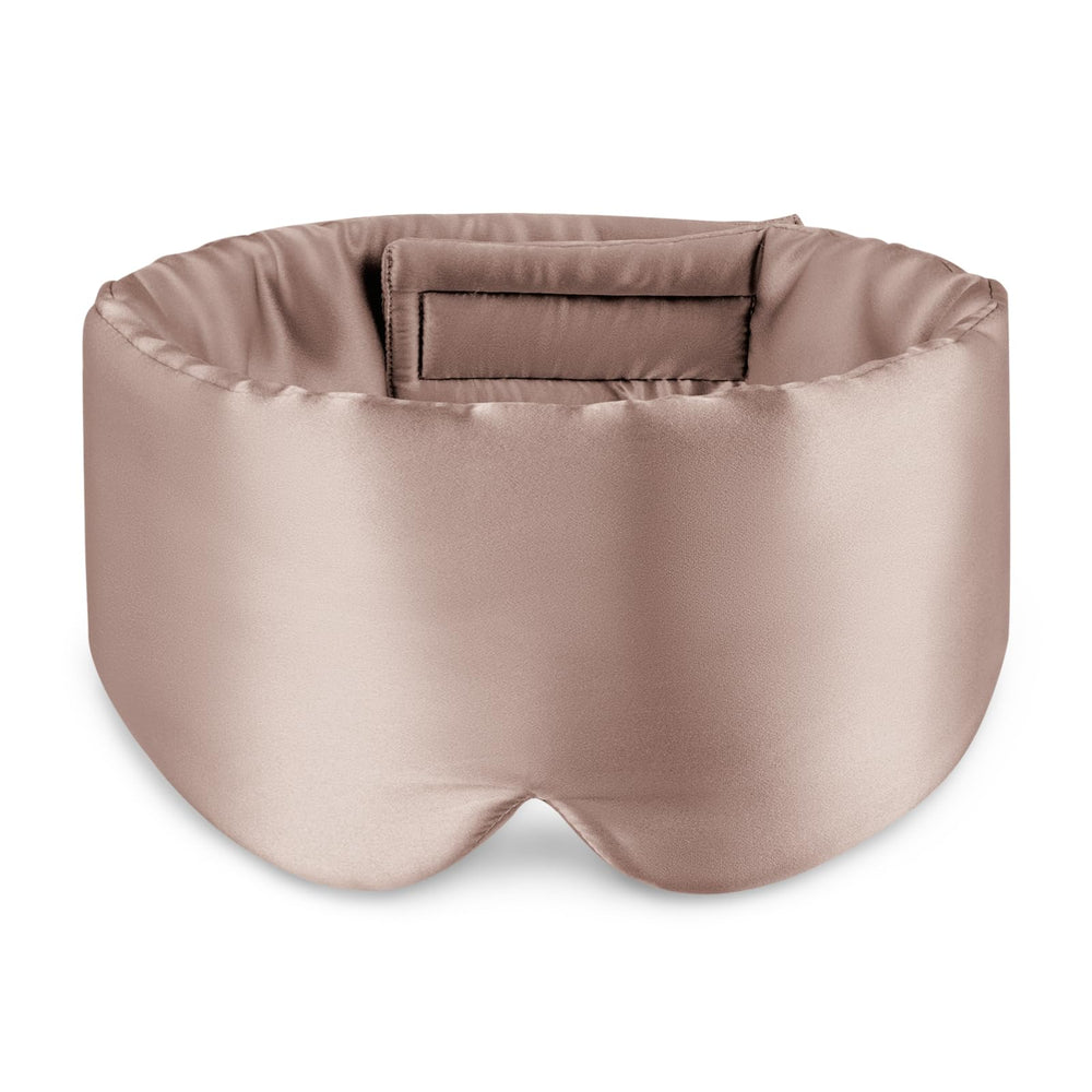 Zenssia antifaz frontal taupe cubre completamente la vista para oscuridad total