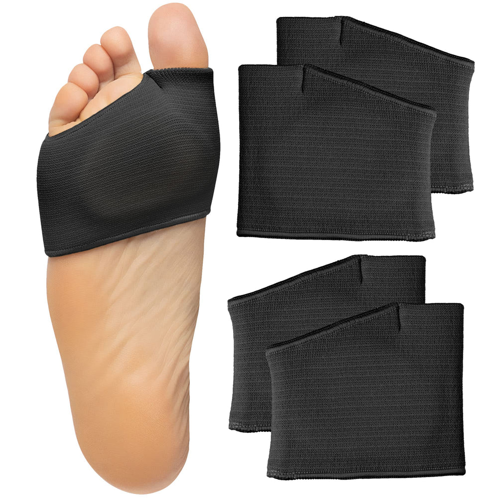 ZenToes empaque frontal mostrando cuatro fundas y beneficio de confort