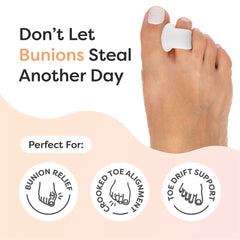 ZenToes primer plano del gel que muestra textura suave y ajuste confortable