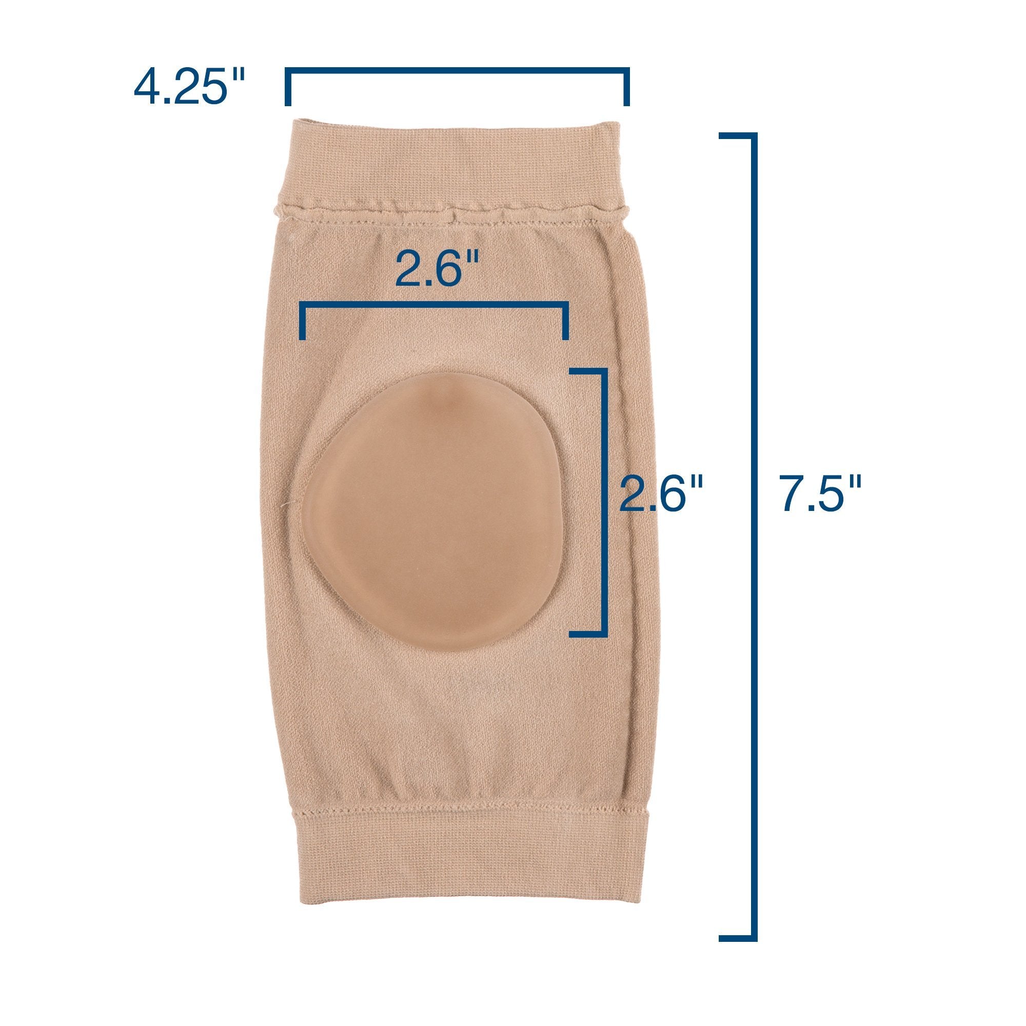 ZenToes etiqueta mostrando material y gel hipoalergénico