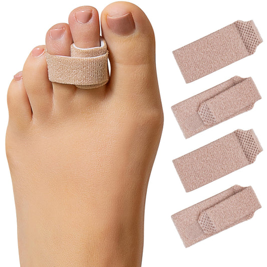 ZenToes frente del paquete mostrando cuatro vendas y beneficios visibles