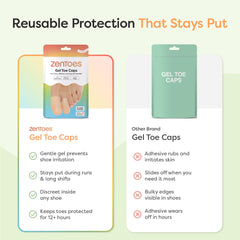 ZenToes pack de seis organizado, reutilizable y fácil de lavar