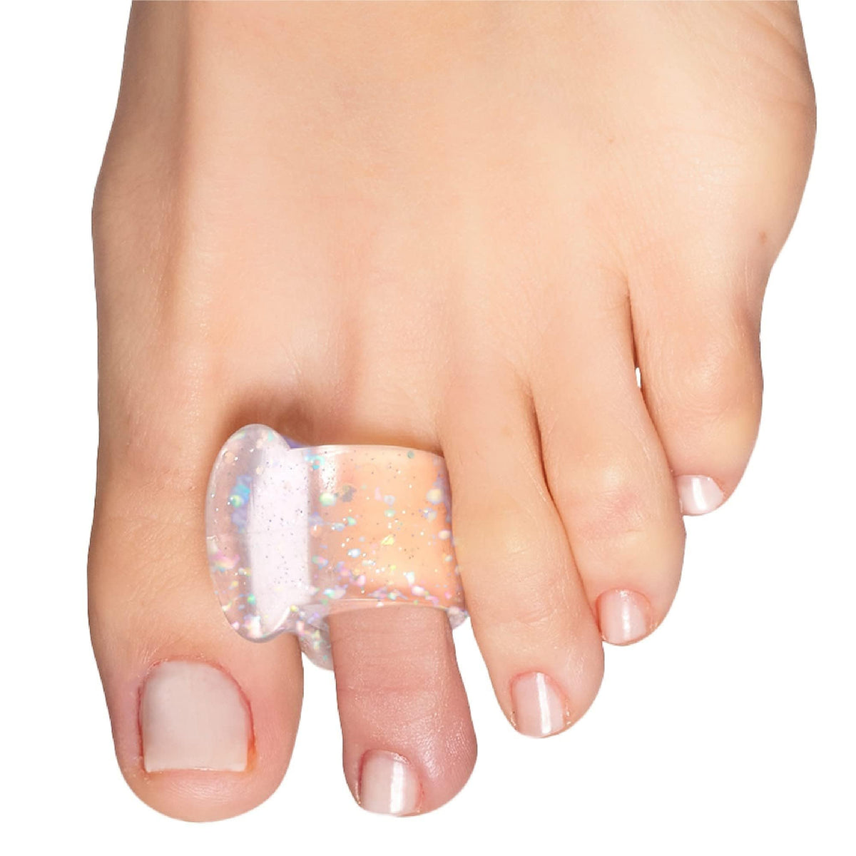 ZenToes separador frontal del paquete mostrando diseño y beneficio comodidad