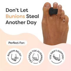 ZenToes primer plano gel flexible que evidencia suavidad y adaptación