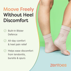 ZenToes detalle del tejido transpirable que controla humedad y olores