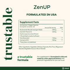 ZenUP en ambiente de estilo de vida activo destacando conveniencia