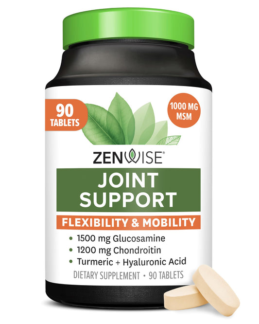 Zenwise Health envase frontal mostrando 90 cápsulas y marca para fácil identificación y confianza
