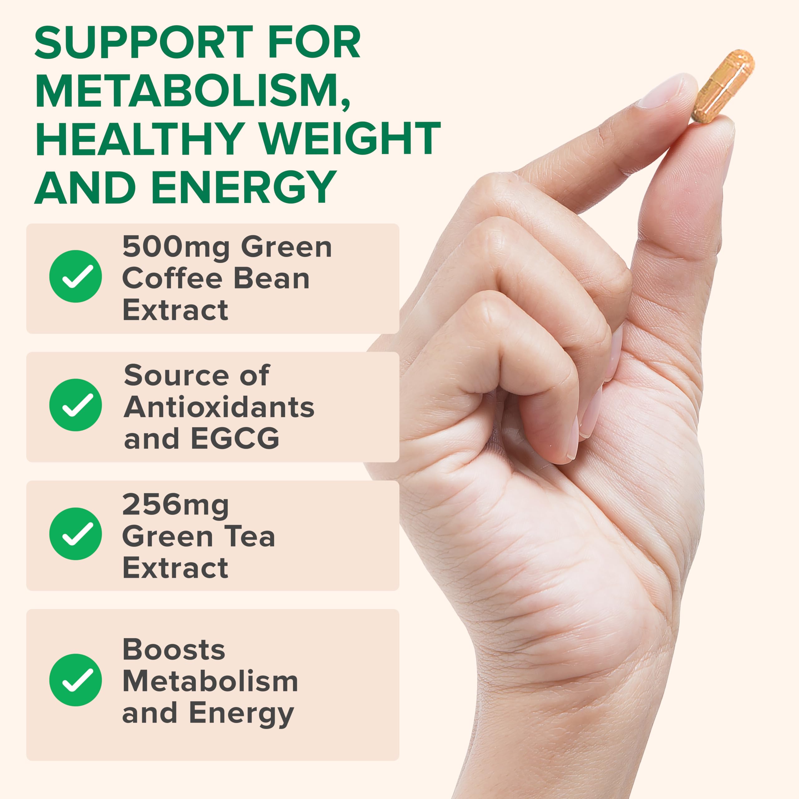 Zenwise Health cápsulas vertidas junto a etiqueta detallada información de ingredientes