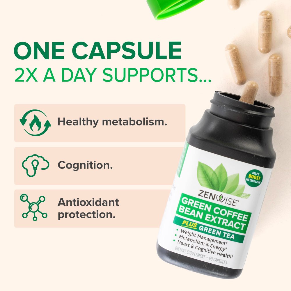 Zenwise Health cápsula en mano para demostrar tamaño y comodidad de uso