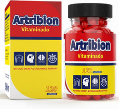 ZEROBREATH frasco frontal mostrando Artribion Vitaminado MAX y conveniencia