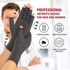 Zexhoor manos tecleando con guantes sin dedos para precisión al escribir