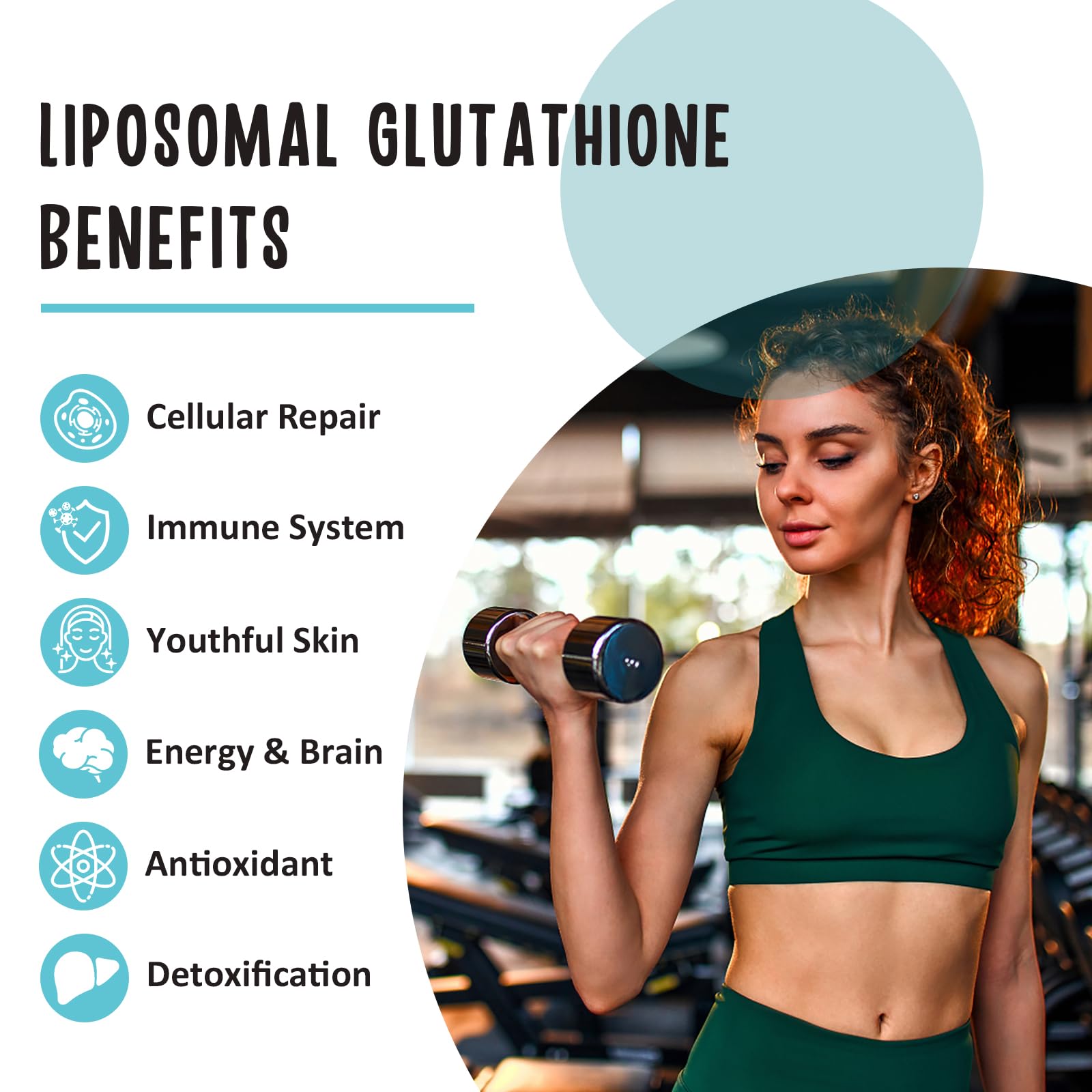 Zeylamum Glutatión liposomal 2400mg, detalle de blister para dosificación precisa.