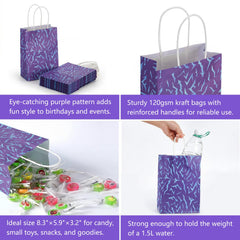 Zhoeybubi detalle del estampado Purple Demon Energy, añade impacto visual
