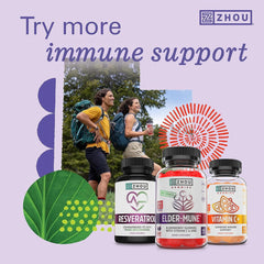 ZHOU familia usando Elder-Mune gomitas para apoyo cotidiano