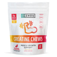 ZHOU frente del empaque mostrando 60 gominolas, conveniente para entrenamientos