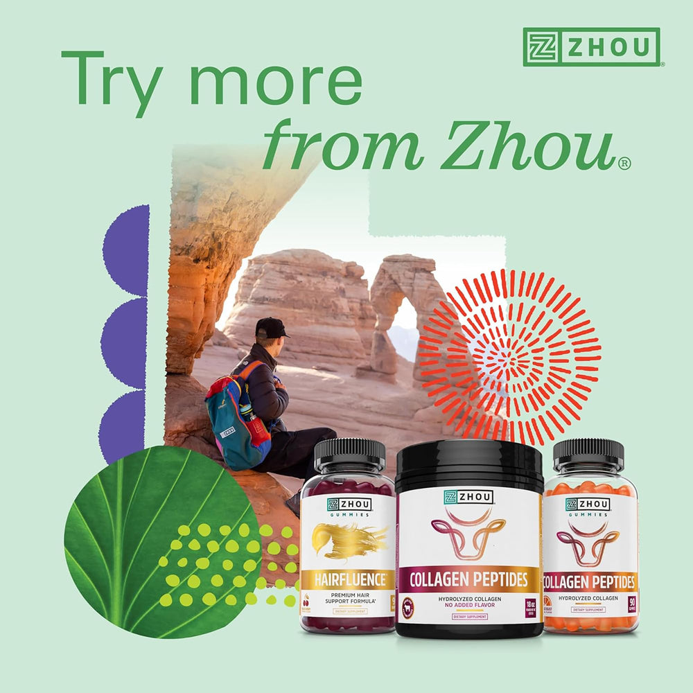 ZHOU etiqueta de Hairfluence con lista de ingredientes bien legible