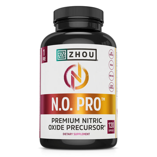 Zhou N.O. Pro frente del frasco mostrando diseño y tamaño