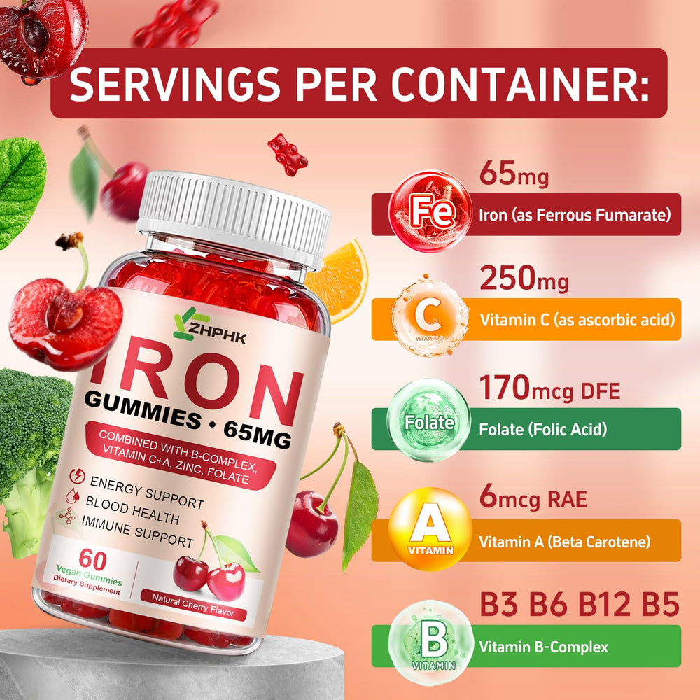 Niño tomando una gominola ZHPHK de hierro para la rutina diaria.