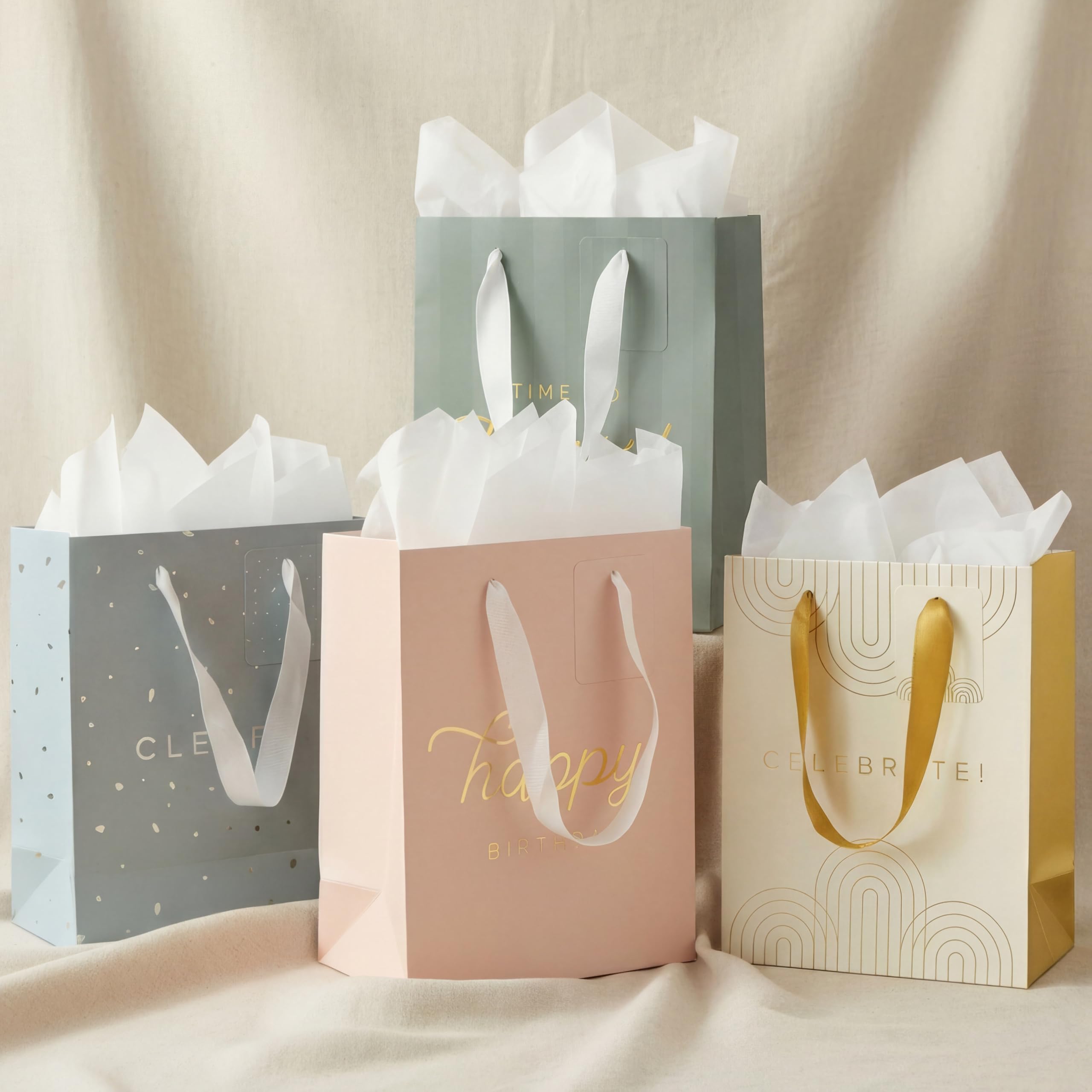 ZICOTO bolsa de regalo al frente mostrando diseño y beneficio de presentación cuidada