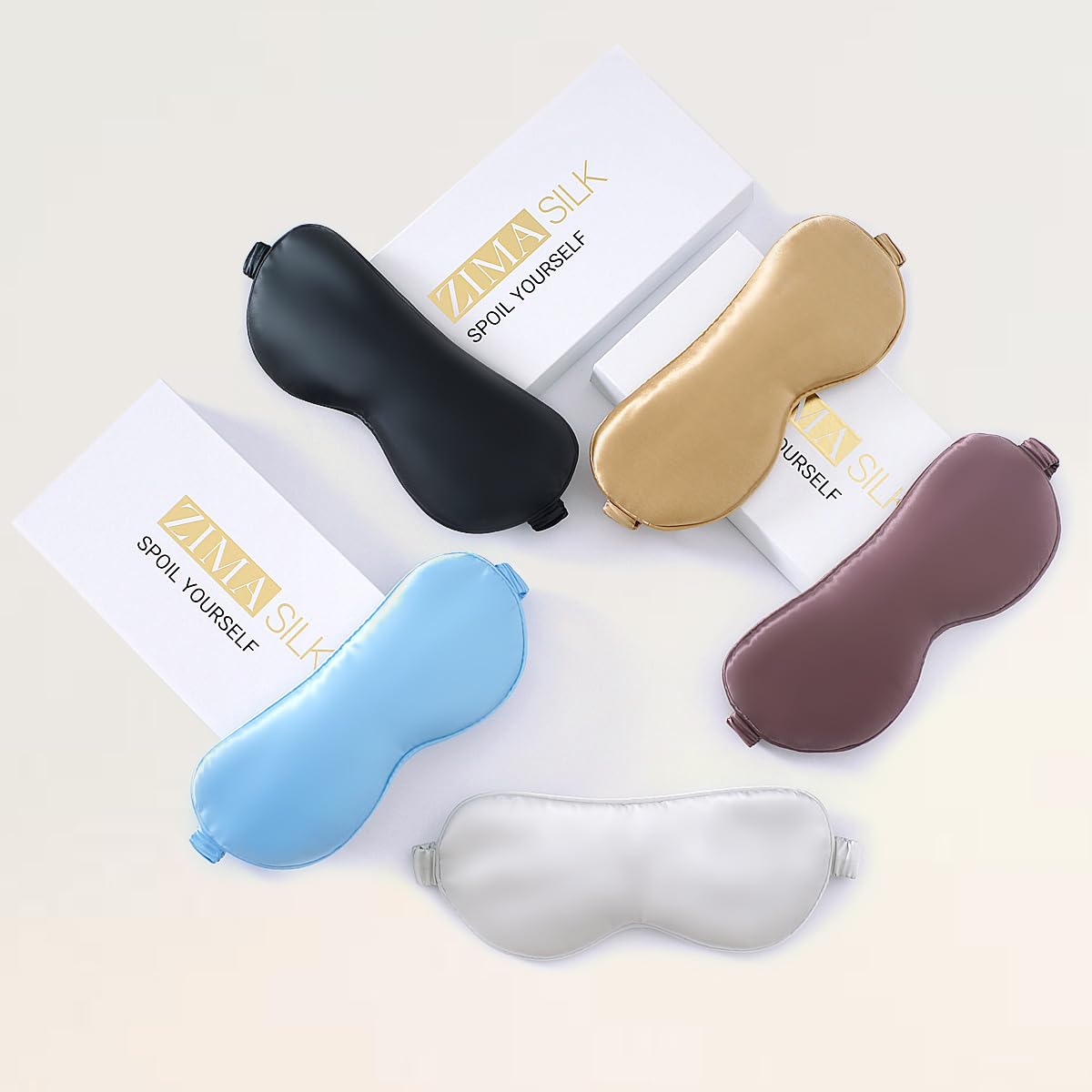 ZIMASILK antifaz en dormitorio mostrando uso cotidiano y ambiente relajado