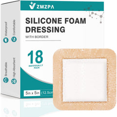 ZMZPA empaque frontal del apósito 5x5 con protección y conveniencia