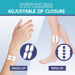 ZMZPA film transparente impermeable sellando el apósito y manteniendo visibilidad