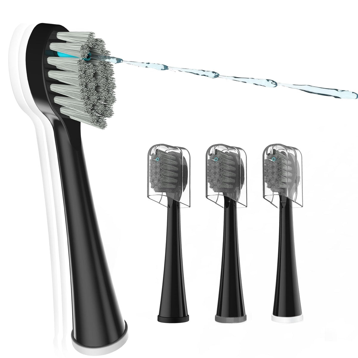 ZoCCee cabezal frontal mostrando ajuste seguro y limpieza precisa