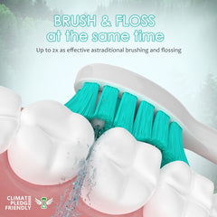 ZoCCee comparación de tamaño extra grande que cubre más superficie dental