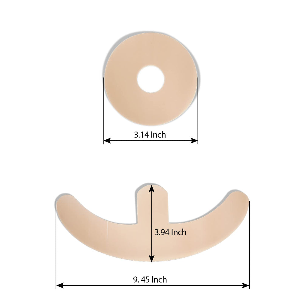 ZODENIS hoja anchor textura de silicona flexible que protege la piel