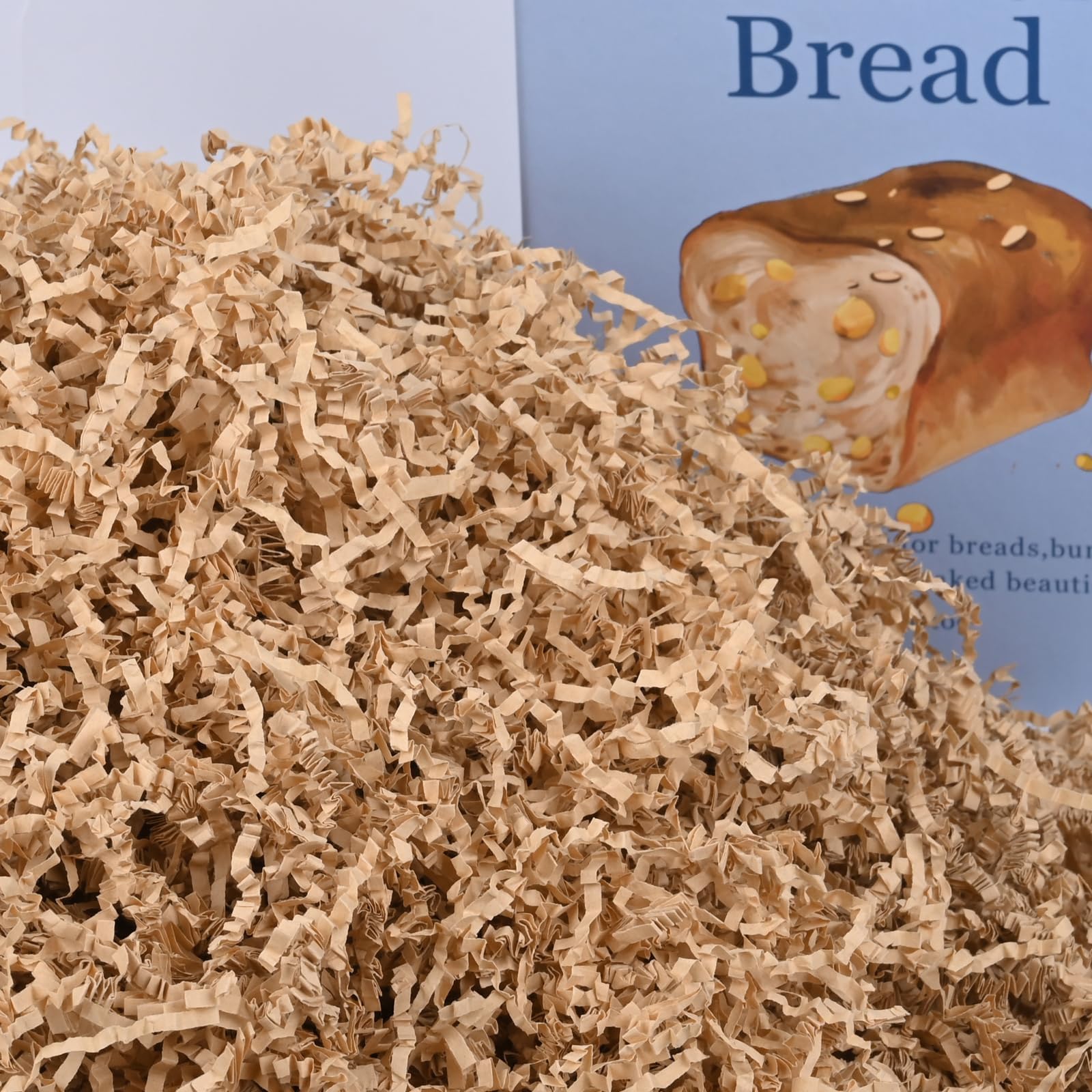 ZOEHROWS caja abierta con papel expandido asegurando productos frágiles