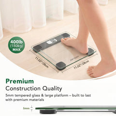 ZOETOUCH pantalla LCD encendida con números grandes y fácil lectura