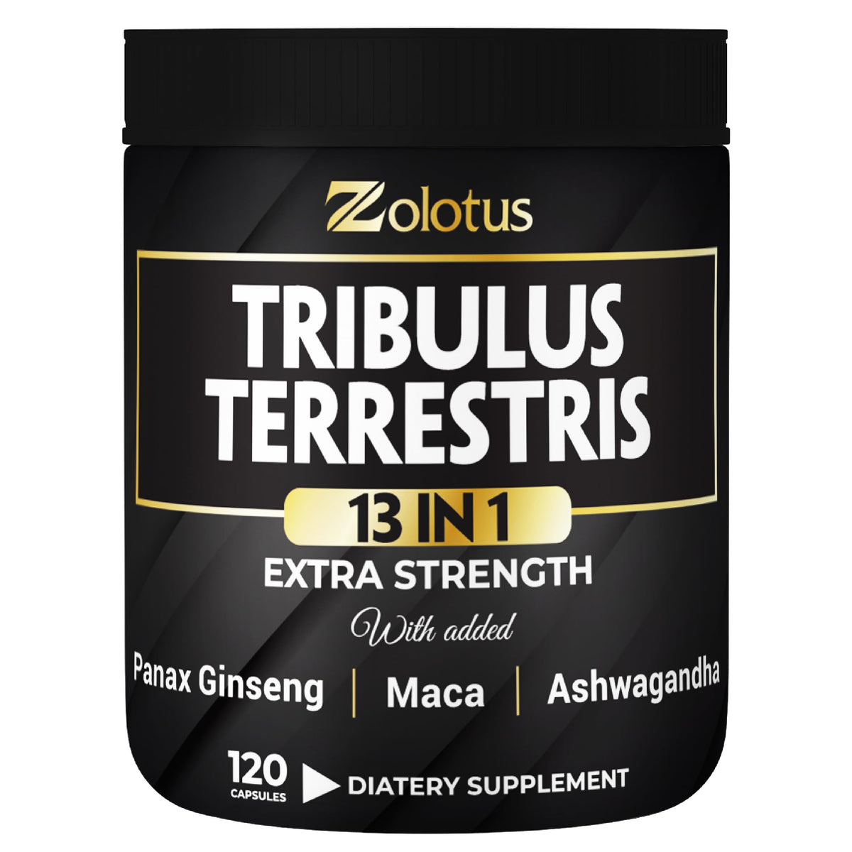 Zolotus frasco frontal mostrando etiqueta clara y beneficio de energía