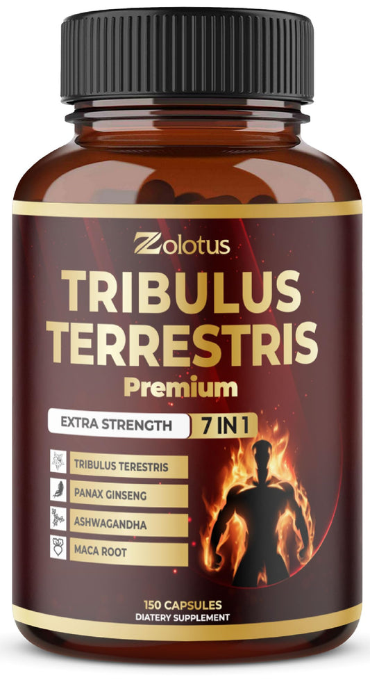 Zolotus frasco frontal mostrando 150 cápsulas y beneficios del suministro