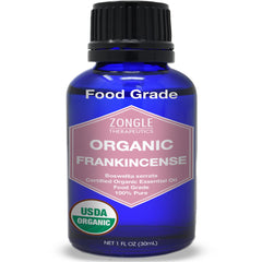 Zongle Therapeutics botella frontal mostrando aceite puro y etiquetado claro