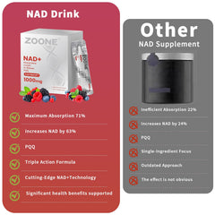Zoone mezclado en vaso listo para beber, aporta rápida absorción