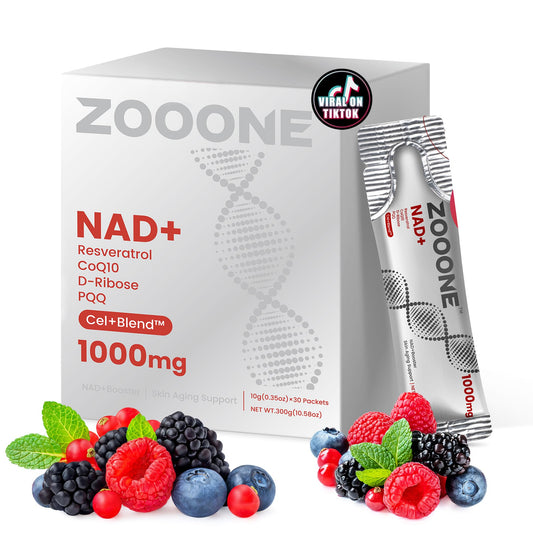 zooone frente del empaque mostrando dosis y beneficios