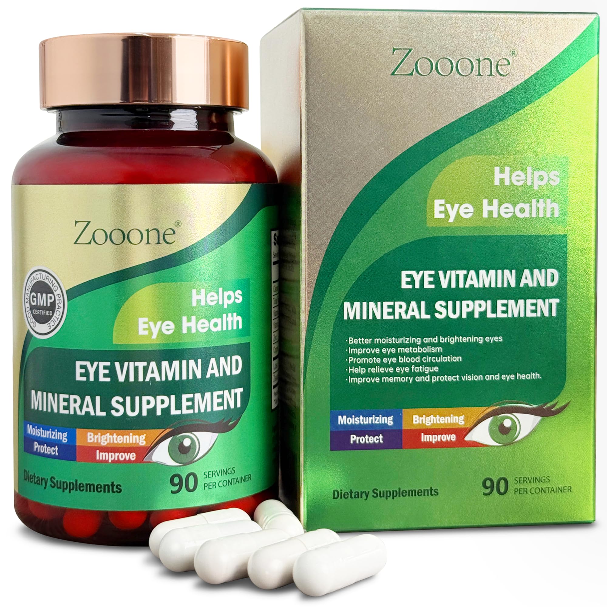 zooone frente del envase mostrando 90 cápsulas y beneficios claros